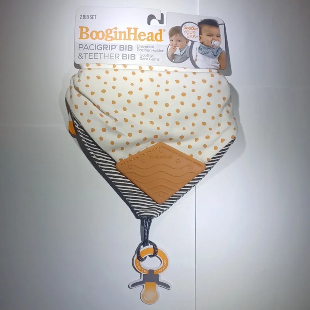 Pacigrip Bib & Teether Bib NWT